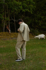 Брюки "Linen" оливковые