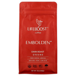Lifeboost, Кофе Embolden ™, молотый, темной обжарки, 340 г (12 унций)