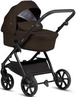Детская коляска Tutis Leo 3 Plus 3 в 1 с автокреслом Beno Beige 1582203 Brown