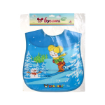 Нагрудник "Спорт" ПВХ на липучке с карманом 36*29 см 1048 (Бусинка)