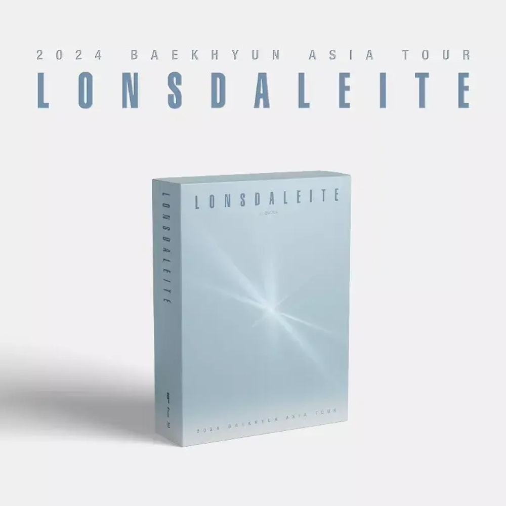 BAEKHYUN EXO - 2024 Asia Tour Lonsdaleite in Seoul Blu-ray