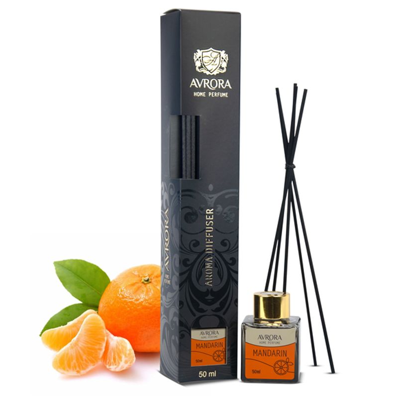 Аромадиффузор Avrora  Home Perfume MANDARIN 50 мл/шт 12 шт/кор
