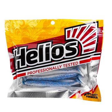 Виброхвост Shaggy 5,12'/13 см Blue Fish 5шт. (HS-18-052) Helios