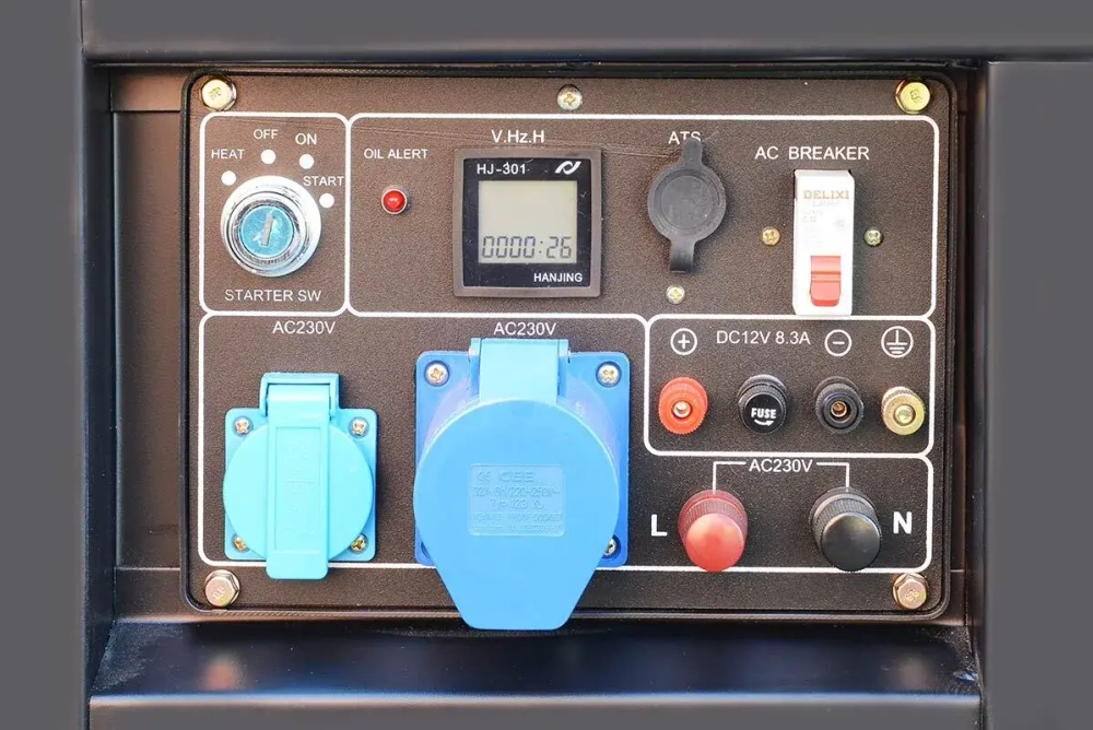 Дизельный генератор (8 кВт) TSS SDG 8000EHA
