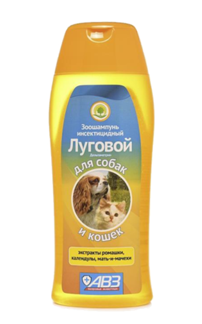 Шампунь "Луговой" для собак и кошек 270мл.