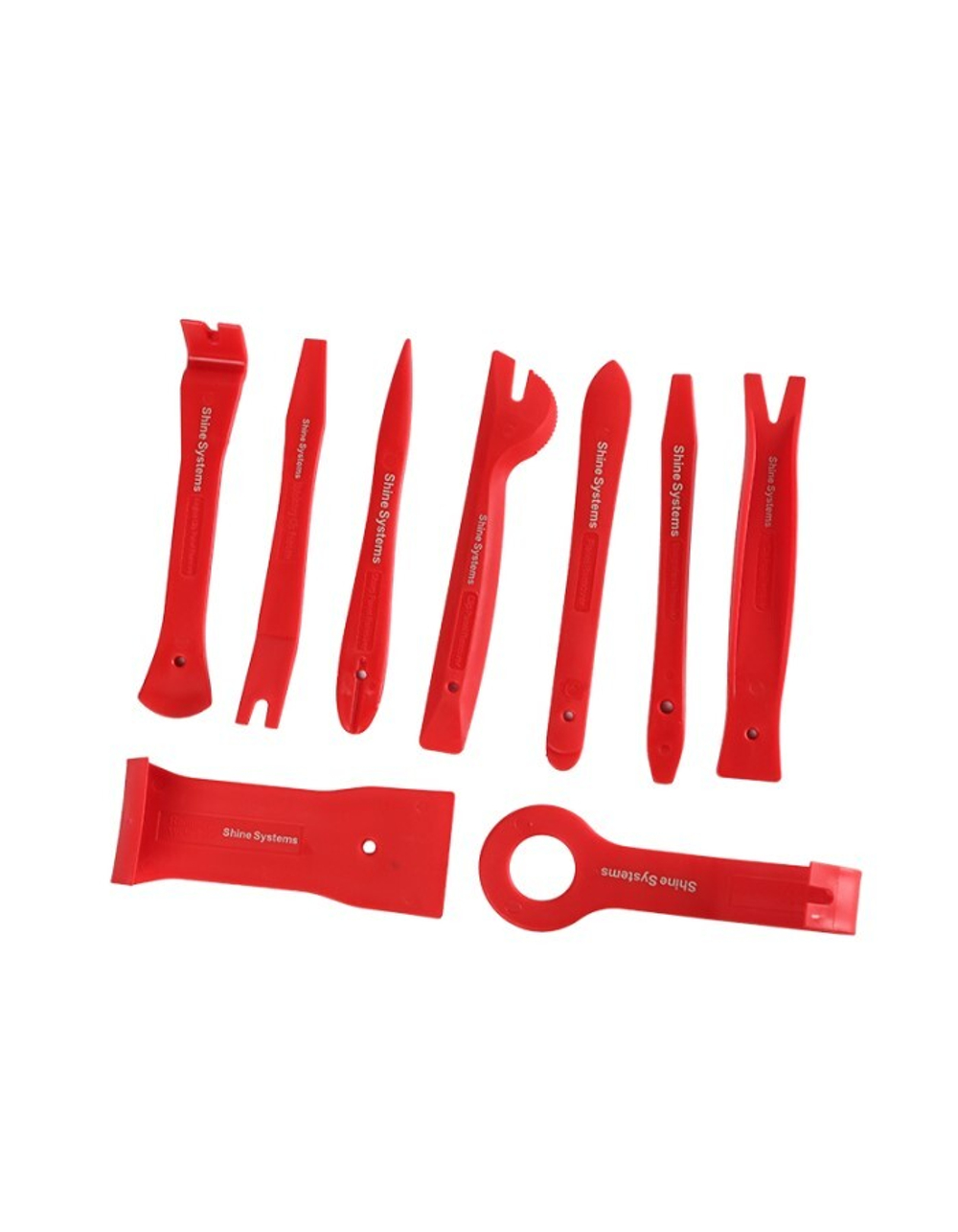 Shine Systems Набор инструментов для снятия автооблицовки из 9 предметов