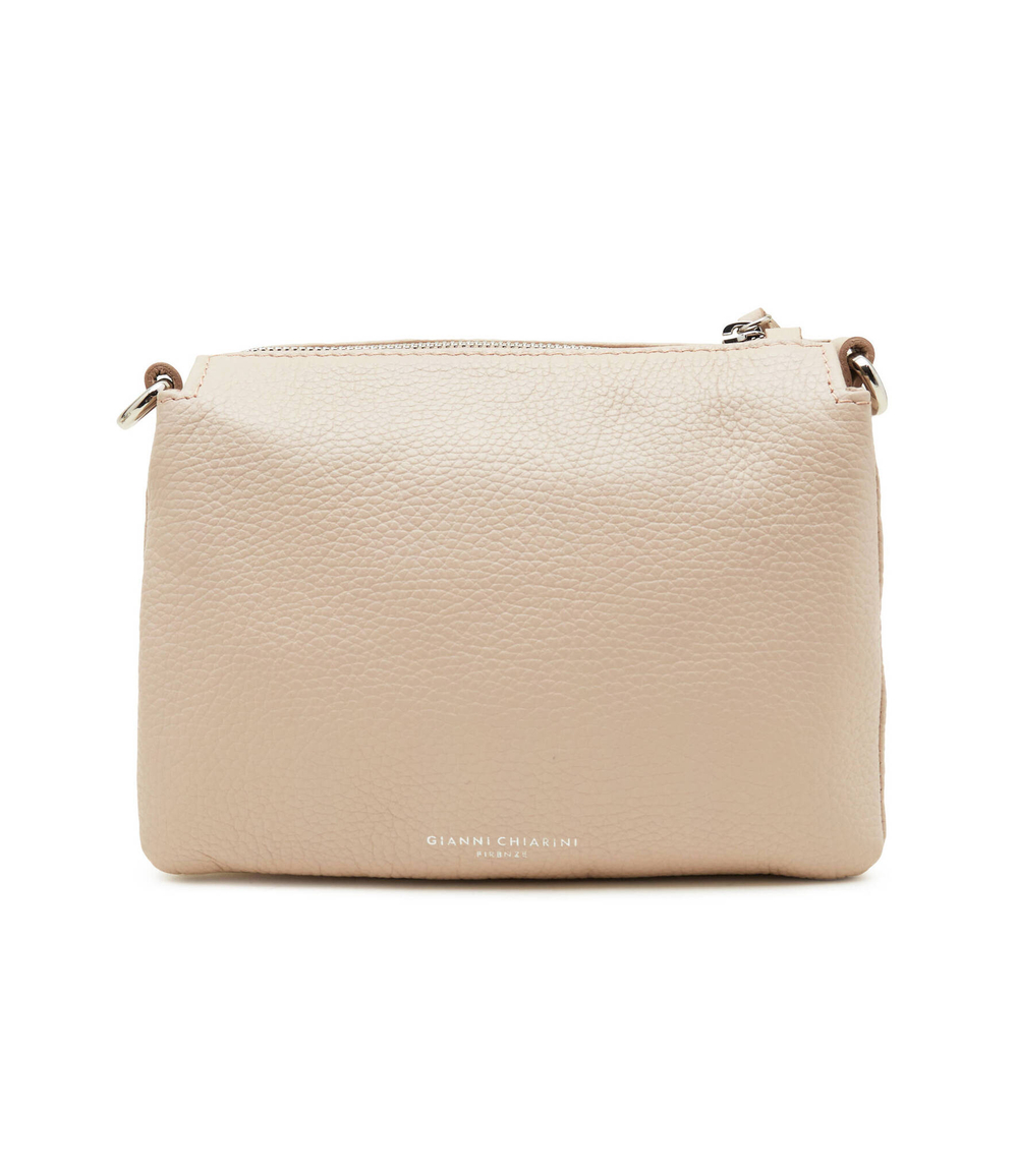 Кожаная сумка через плечо BORSA PELLE GIANNI CHIARINI - экрю(BS 4362\/24PE GRN)