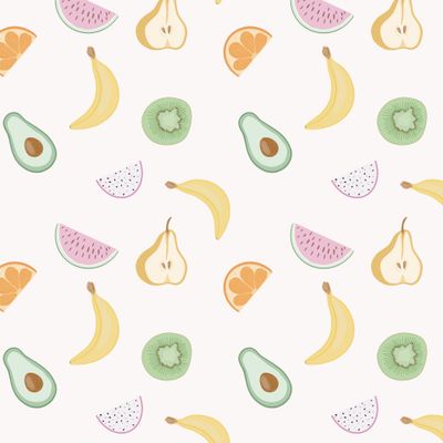 яркие фрукты