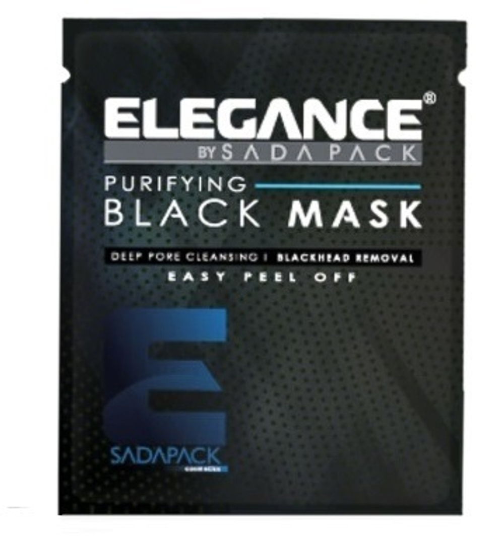 Elegance Black Peel-Off Facial Mask - Черная очищающая маска для лица 30 мл