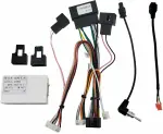 Магнитола для Ford Kuga 2 2012-2019 (без SYNC, рамка с кнопками тип 1) - FarCar S500-TS20 монитор 9.5" 2K QLED на Android 14, Быстрейшая, CarPlay, 4G SIM-слот