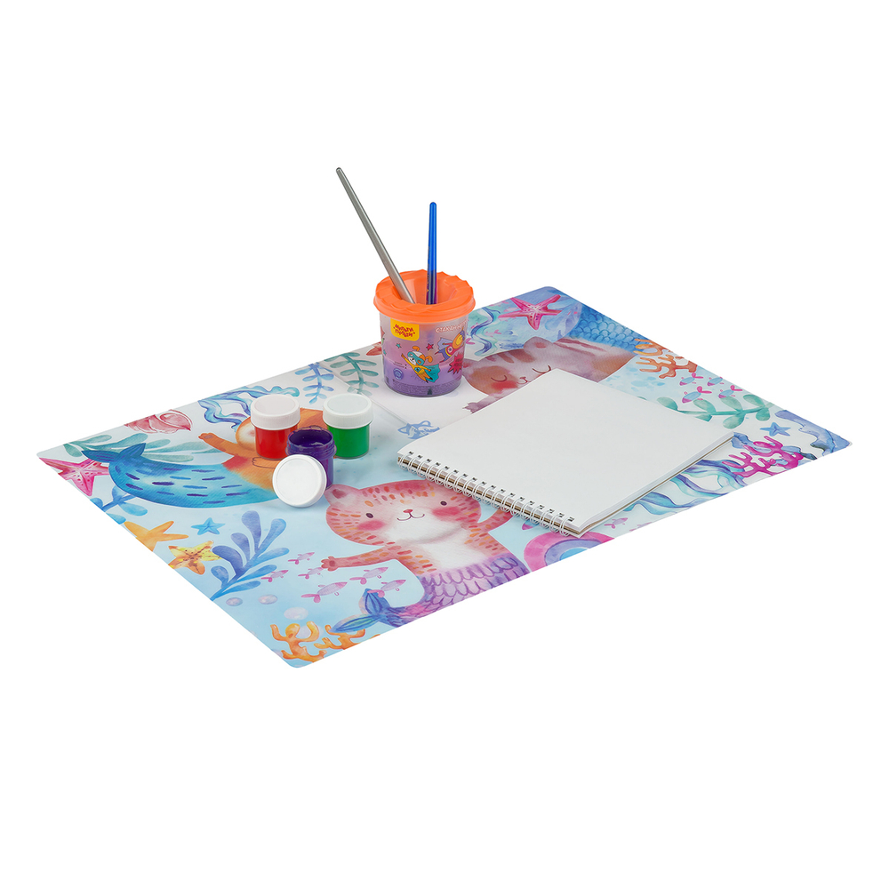 Клеенка для уроков труда Мульти-Пульти "Которусалки", 35*50см, ПВХ CH_50229