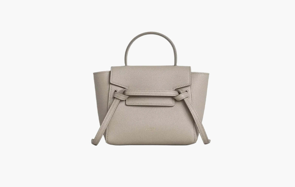 Сумка Celine Pico Grained Calfskin Leather Belt Bag Light Taupe