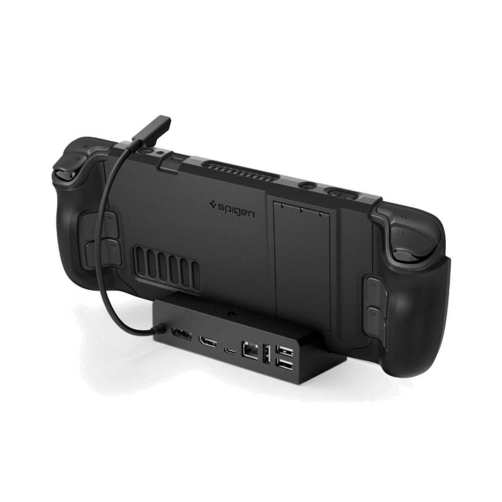Гибридный чехол с подставкой Spigen Thin Fit Pro для Steam Deck LCD и OLED