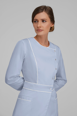 Медицинский женский жакет "Монстерра" new