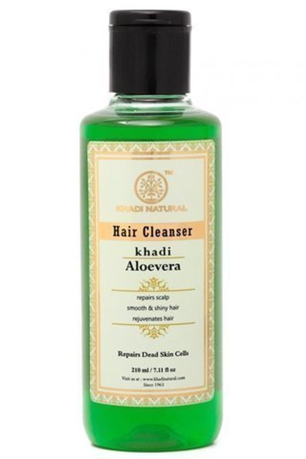 Шампунь для волос Khadi Natural Алоэ Вера Aloe Vera 210 мл
