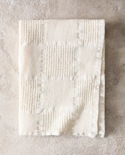 ZARA HOME ХЛОПКОВОЕ ПОЛОТЕНЦЕ, ЭКРЮ