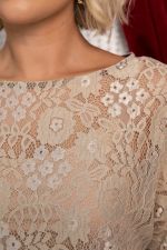 Платье-туника кружевное Ортея (бежевое) П14754-10М LT Collection