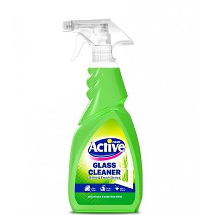 ACTIVE ИРАН / Средство для очистки стекол, окон и зеркал "Альпийские горы", 500 мл х 15