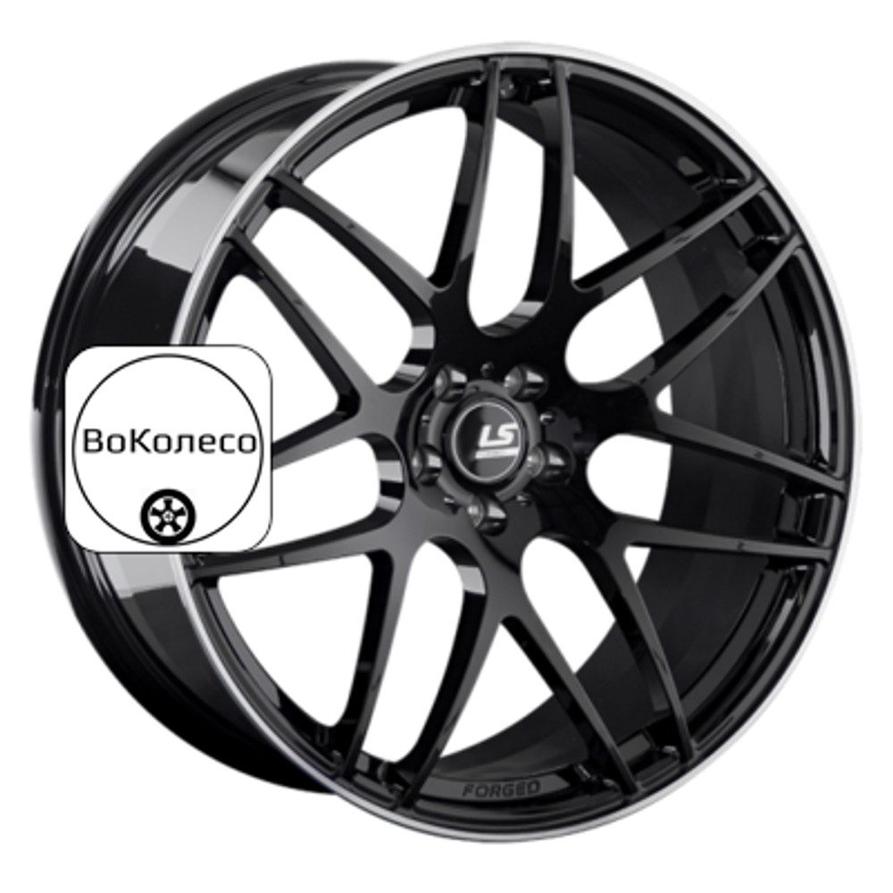 9,5x20/5x112 ET55 D66,6 LS FG09 BKL (конус, C570) LS Forged