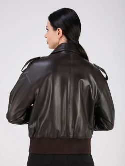 Кожаная куртка демисезонная