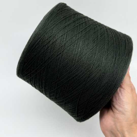 Пряжа Cariaggi Cashmere 100, 2/28 (100% кашемир),1400 м/ 100 гр, темно-зеленый