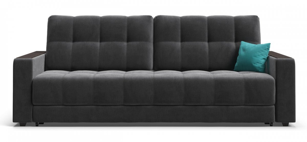 Диван Босс Велюр Монолит серый