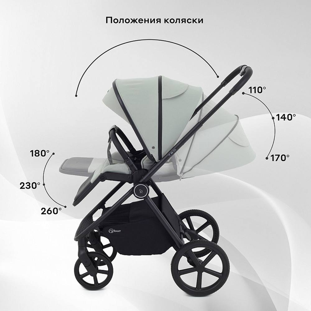 Детская коляска Rant Teo 3 в 1 Sage