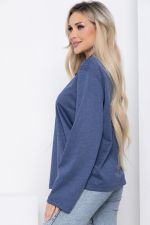 Джемпер "Свобода выбора" (синий) Б8575 LT Collection