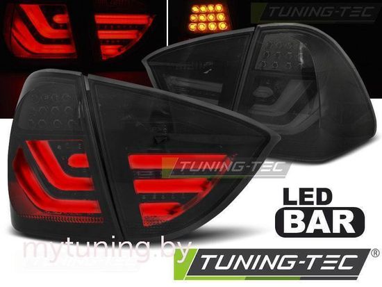 Задние фонари для BMW 3 E91 Touring (05-08) LED Black Smoke