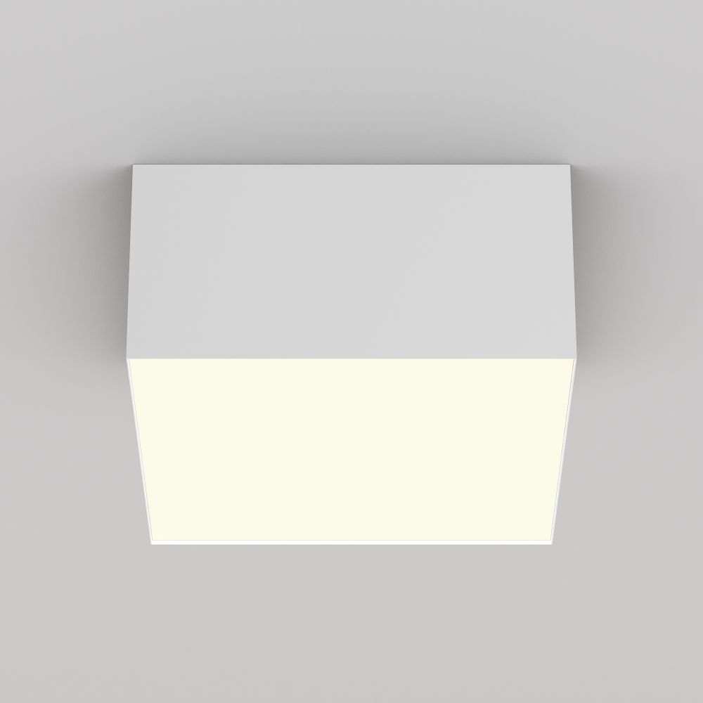 Светильник потолочный светодиодный Maytoni Zon C032CL-12W3K-SQ-W