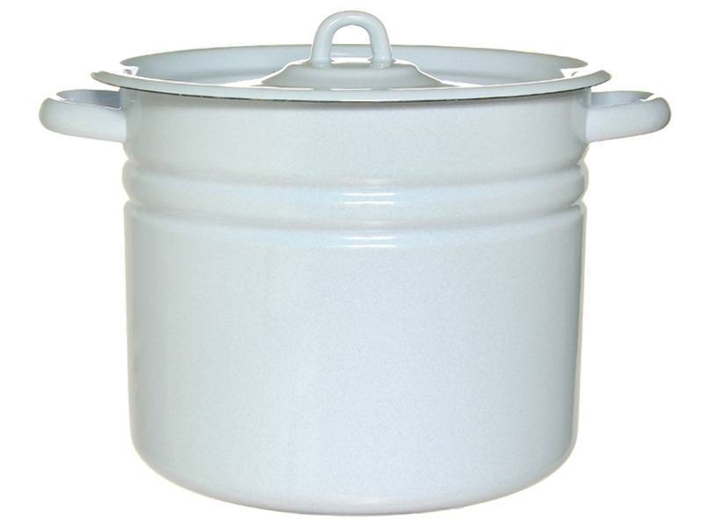 Кастрюля 9л цилиндрическая без рисунка