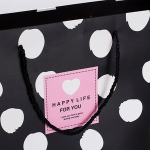 Пакет Happy life Dots 33x42x15 см