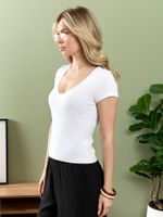 Блузка (топ) Сиеста-7 Виотекс БЕЛЫЙ