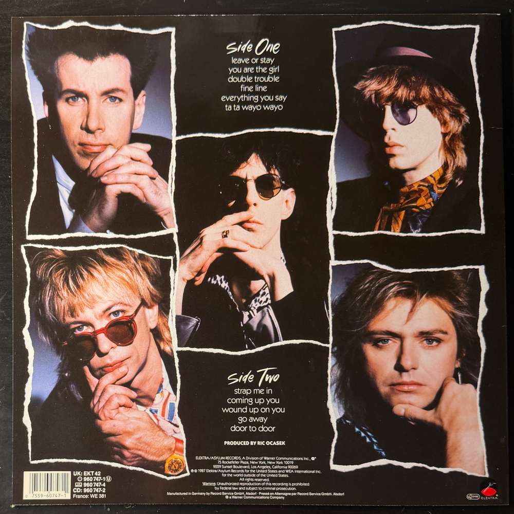 The Cars ‎– Door To Door (Европа 1987г.)