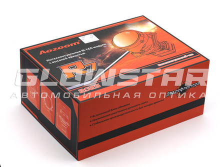 Билед модули Aozoom R7 2025 3.0 дюйма, 2 чипа, 5500K, 12V, 53W/61W, крепление 3R (комплект, 2шт)