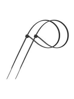 Стяжка кабельная нейлоновая 200x3,6мм черная PROconnect