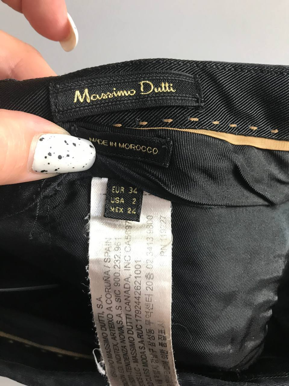 Брюки Massimo Dutti для городских будней, маркировка 34, визуально на 40 размер