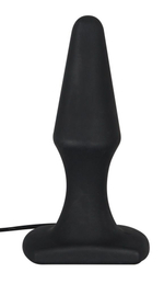 Набор из 2 анальных втулок с вибрацией Dirty Devil Vibrating Butt Plugs (Цвет: черный)