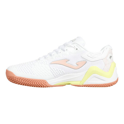 Женские теннисные кроссовки Joma ACE Clay Court Shoe Women - White, Apricot