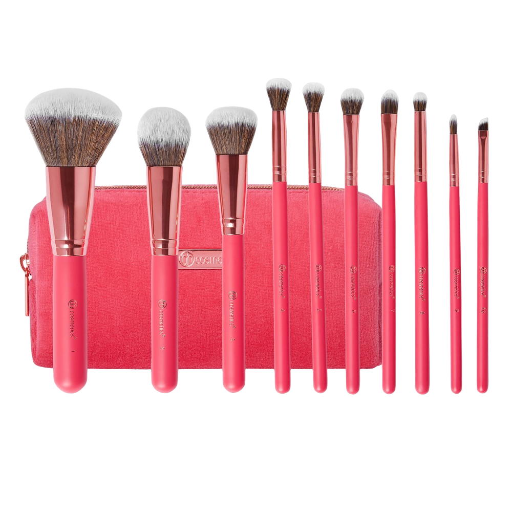 BH Cosmetics Bombshell beauty 10 piece brush set