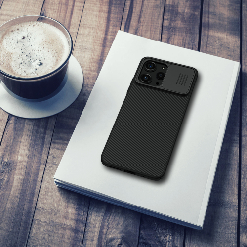 Чехол с защитной шторкой для задней камеры от Nillkin для Xiaomi Redmi 12 4G, Note 12R 5G и Poco M6 Pro 5G, серия CamShield Case