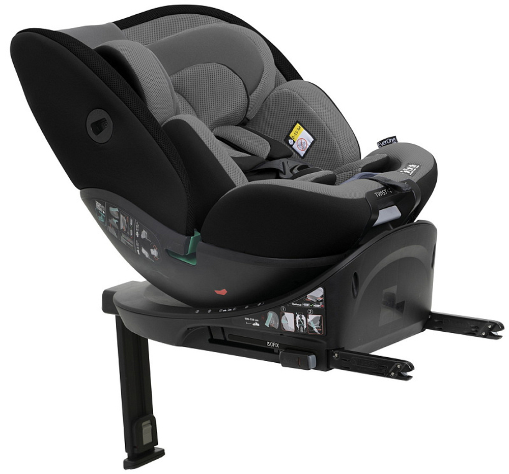 Автокресло Chicco Everone I-size Grey Black
