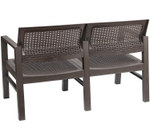 Диван РОТАНГ двухместный 1200*580*750 (в разобранном виде в индивид. упаковке) М4006