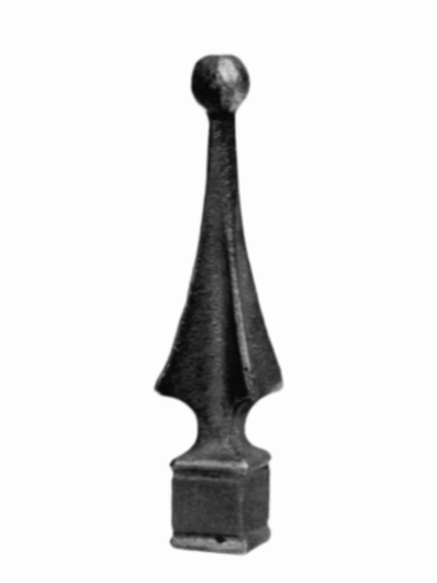 Пика кованая 112х25мм. Посадочное место: квадрат 18мм