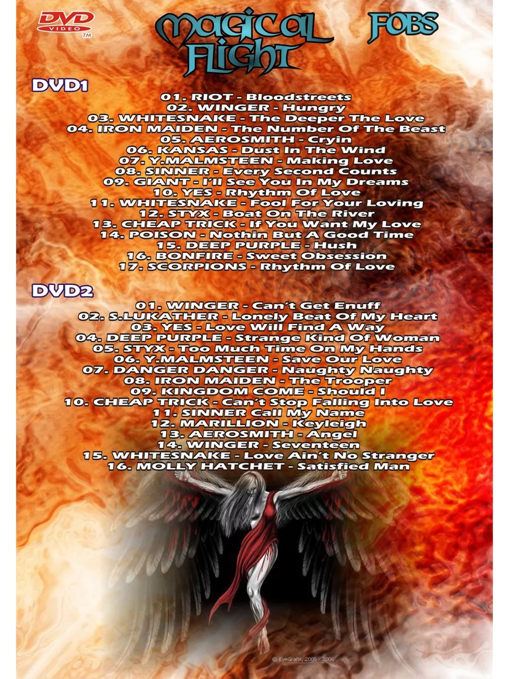 Magical Flight Vol.7 (33 Клипа), Rock Hard Rock (Клипы DVD)