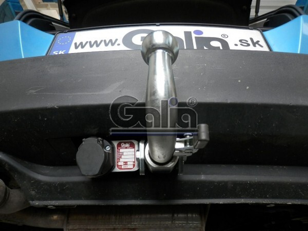 Фаркоп оцинкованный Galia V069A для Volkswagen Tiguan 2007-2016, 2016-, Audi Q3 2011-2018(паспорт и сертификат в комплекте)(без электрики)