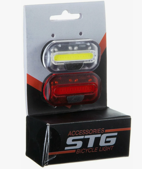 Комплект фонарей STG JY-6068 черный