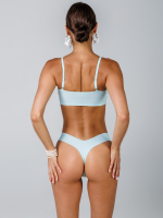 Стринги бесшовные цвет Бирюза, размер M