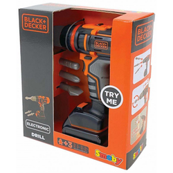 Smoby - Детская электронная дрель Black & Decker 360197