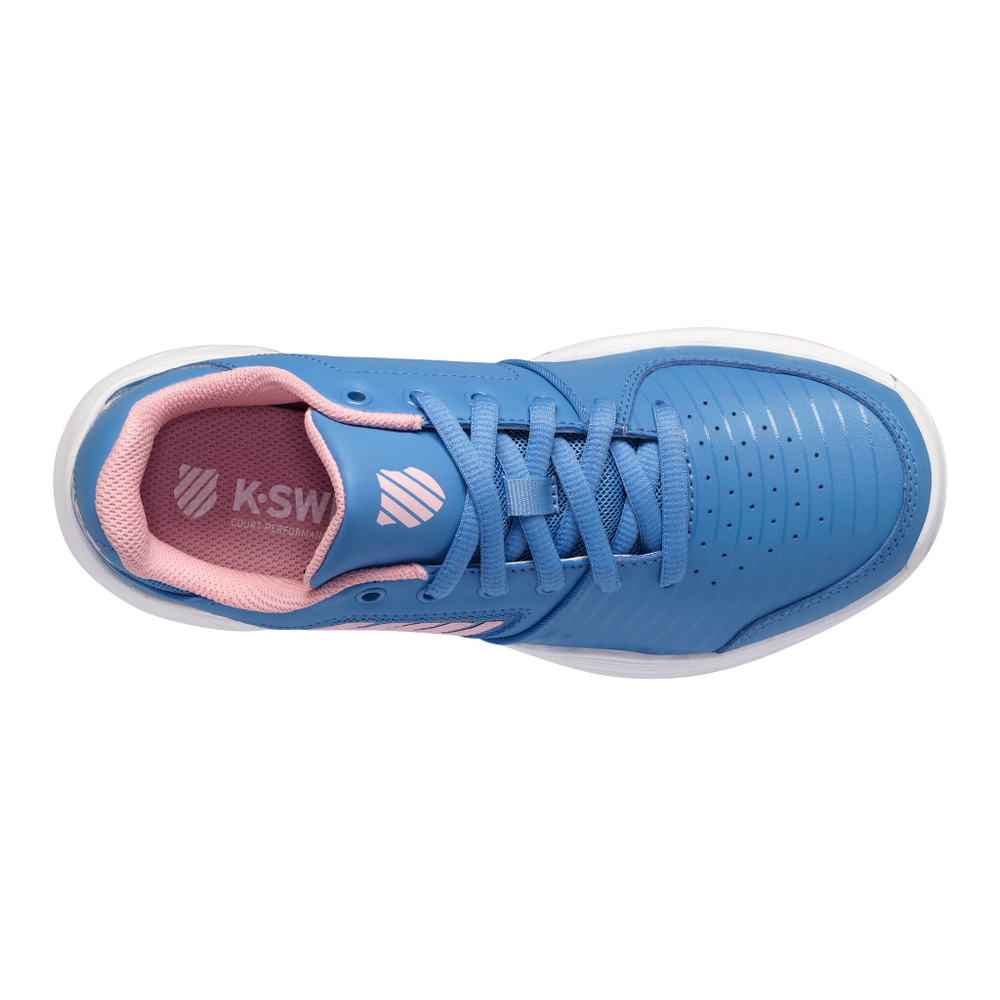 Детские теннисные кроссовки K-Swiss Express Omni All Court Shoe Kids - Blue, Pink
